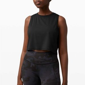 Lululemon Muscle Love Crop Tank *Tough
Black EUC